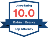 Avvo Rating 10.0 Robin I. Bresky Top Attorney